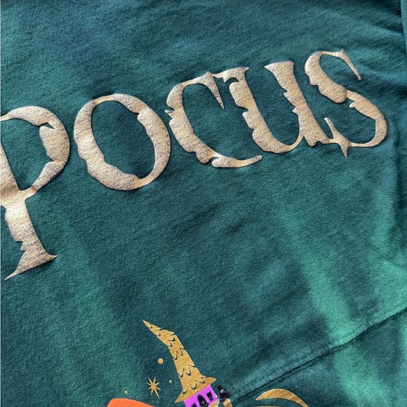 Women's Hocus Pocus Halloween Disneyland Disney Green Spirit Jersey Size Small - Picture 8 of 9
